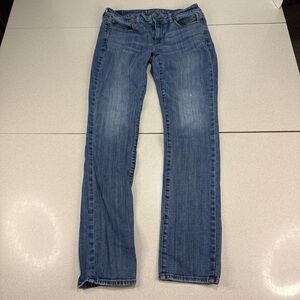 American Eagle Outfitters Blue Straight Leg Jeans